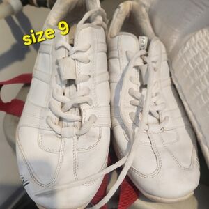 Varsity White Athletic Shoes